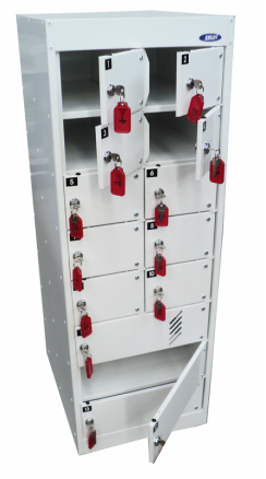 Electronic Device storage cabinet